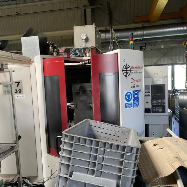 CNC-Horizontal-Bearbeitungszentrum	 Starrag Heckert CWK-500D Dynamic